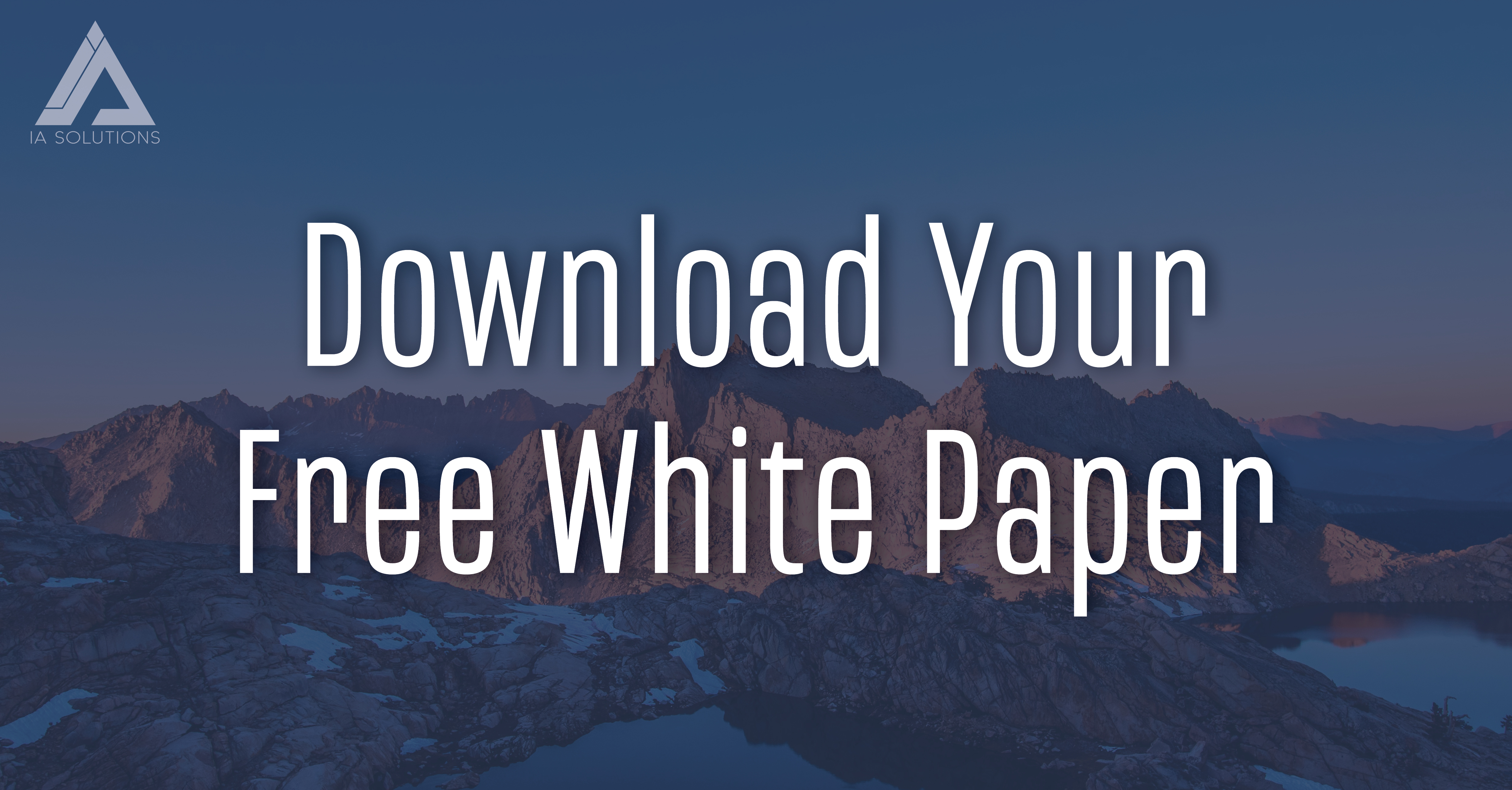 Download Your Free White Paper